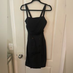 Max Mara Black Midi Dress